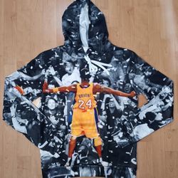 Kobe Bryant Sublimated Hoodie Sweatshirt 