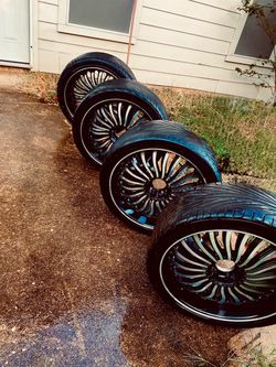 22” black RIMS