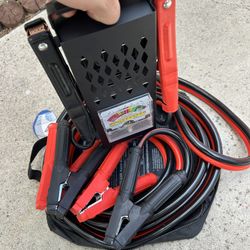 New 12V Battery Tester W/ 20ft. 1Gauge Jumper Cables