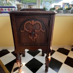 Antique Smoking Cabinet 