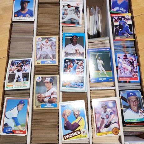 5 Row Box Of Baseball Cards( Approximately 5000), 80-89 Donruss,  79-92 Topps  80-92 Fleer & More 