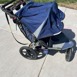 Bob Double Jogging Stroller Blue