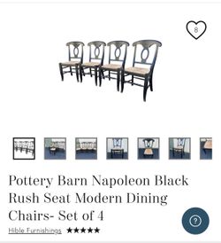 Retro dinning chair’s