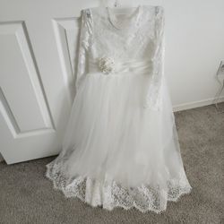 Flower Girl Dress Like New 