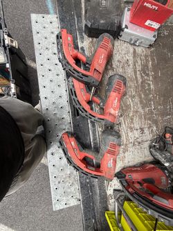 (3) Hilti Gx 120 nail guns