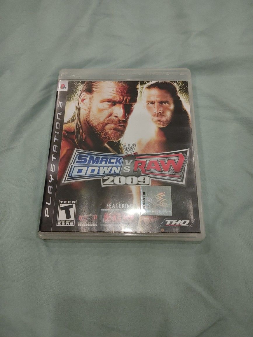 SMACKDOWN VS RAW 09 PS3