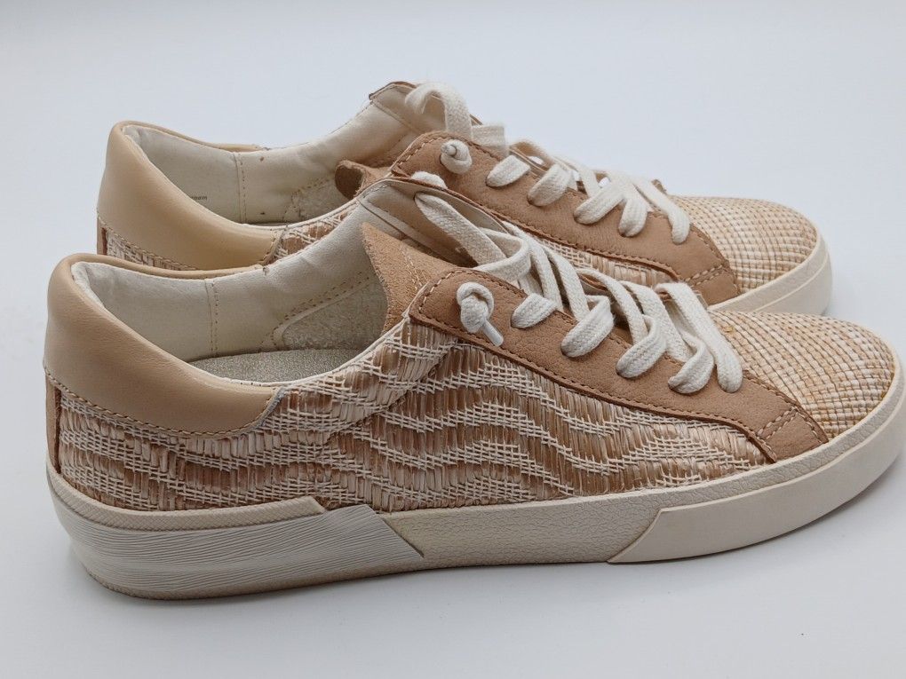 Dolce Vita Zina Sneakers. Wheat Raffia. Size 8.5. $65.