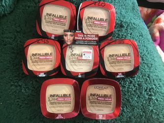New L’Oréal infallible fresh wear powder foundation