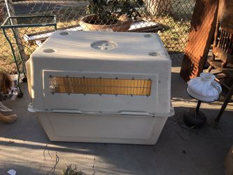 Large dog kennel great condition