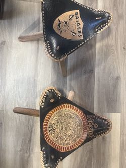 Bench Leather Mexico Raiders Saddle Chair