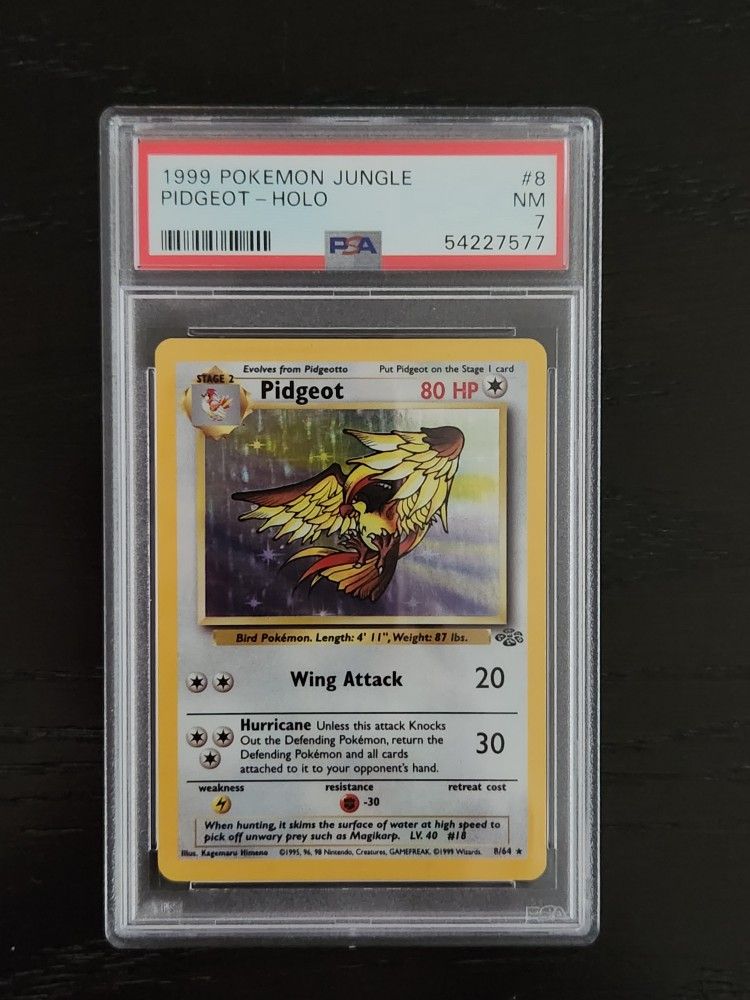 Pidgeot Holo Jungle PSA 7