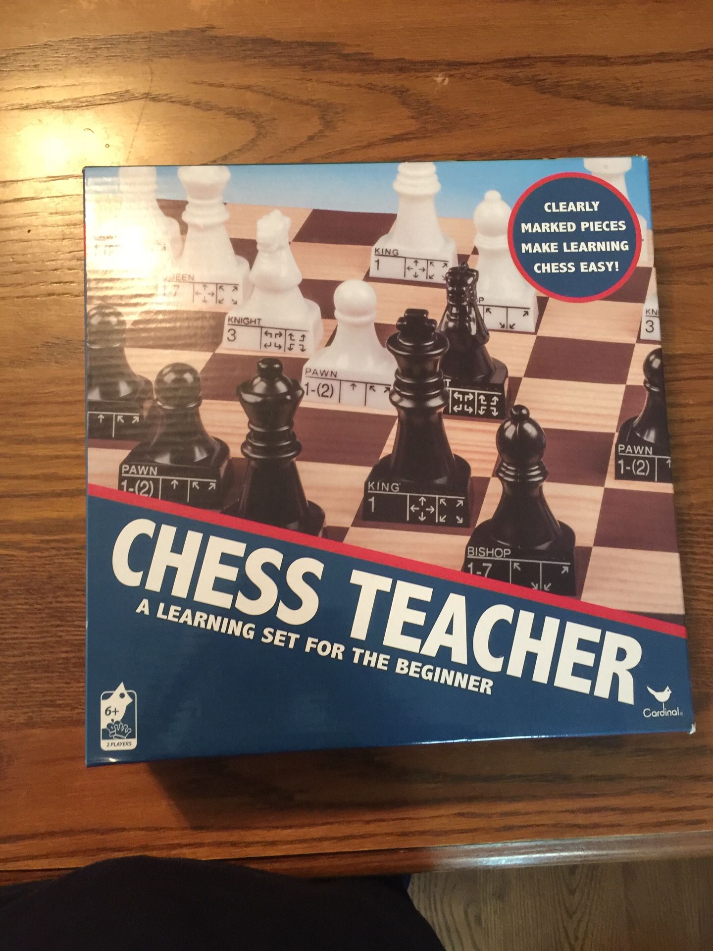 Chess teacher board game