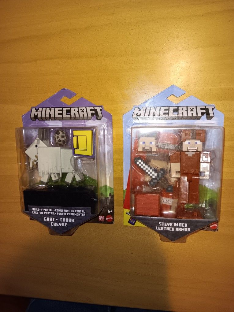 New Minecraft Figures