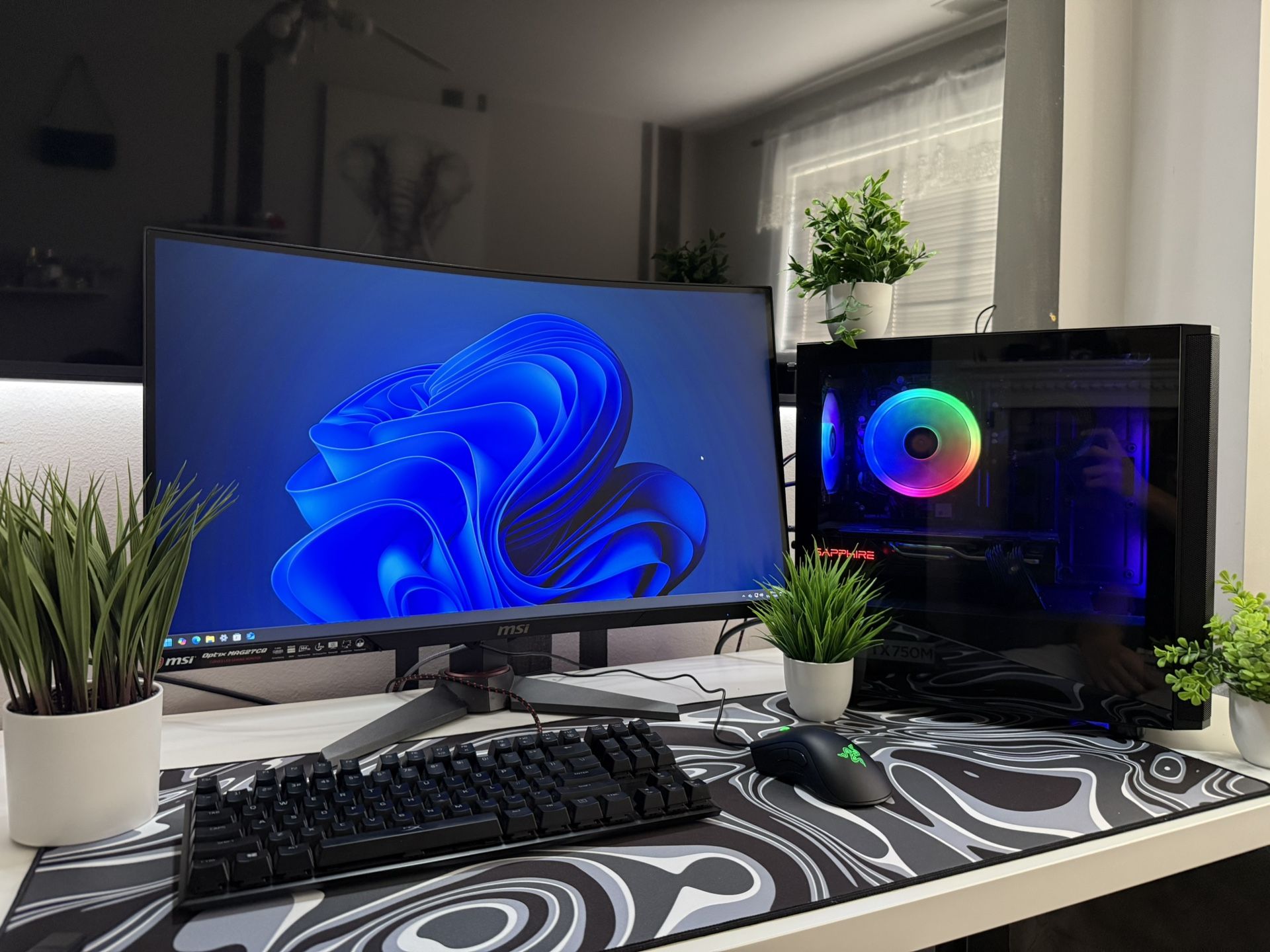 High-End Gaming PC Setup