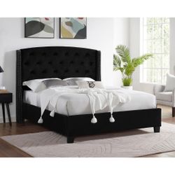 Queen Bed Frame In Black