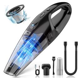 Handheld Vacuum Cordless Rechargeable with LED