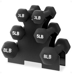 3-Pair Dumbbell Weight Rack Stand – New