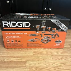 SAVE $400🔥🔥🔥. BRAND NEW 12 PIECE (8 POWER TOOLS) POWER TOOL SET 🧰🧰.  18 VOLT.  HOME DEPOT $799 (SEE PIC# 2).  SALE $425🔥🔥🔥