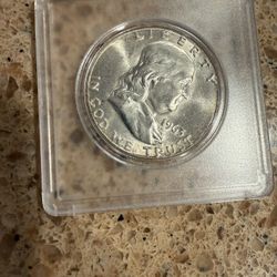 1963 Franklin Half Dollar 