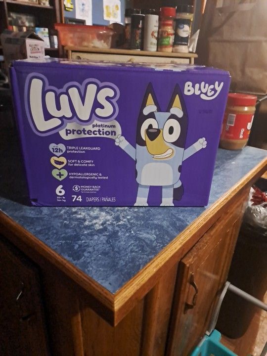 Luvs Size 6