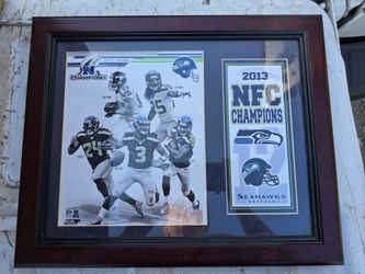 Seahawks 2013 NFC Champions Wall Decor