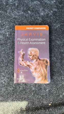 Jarvis’s physical examination and health assessment nursing book