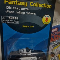 Die Cast Cop Car