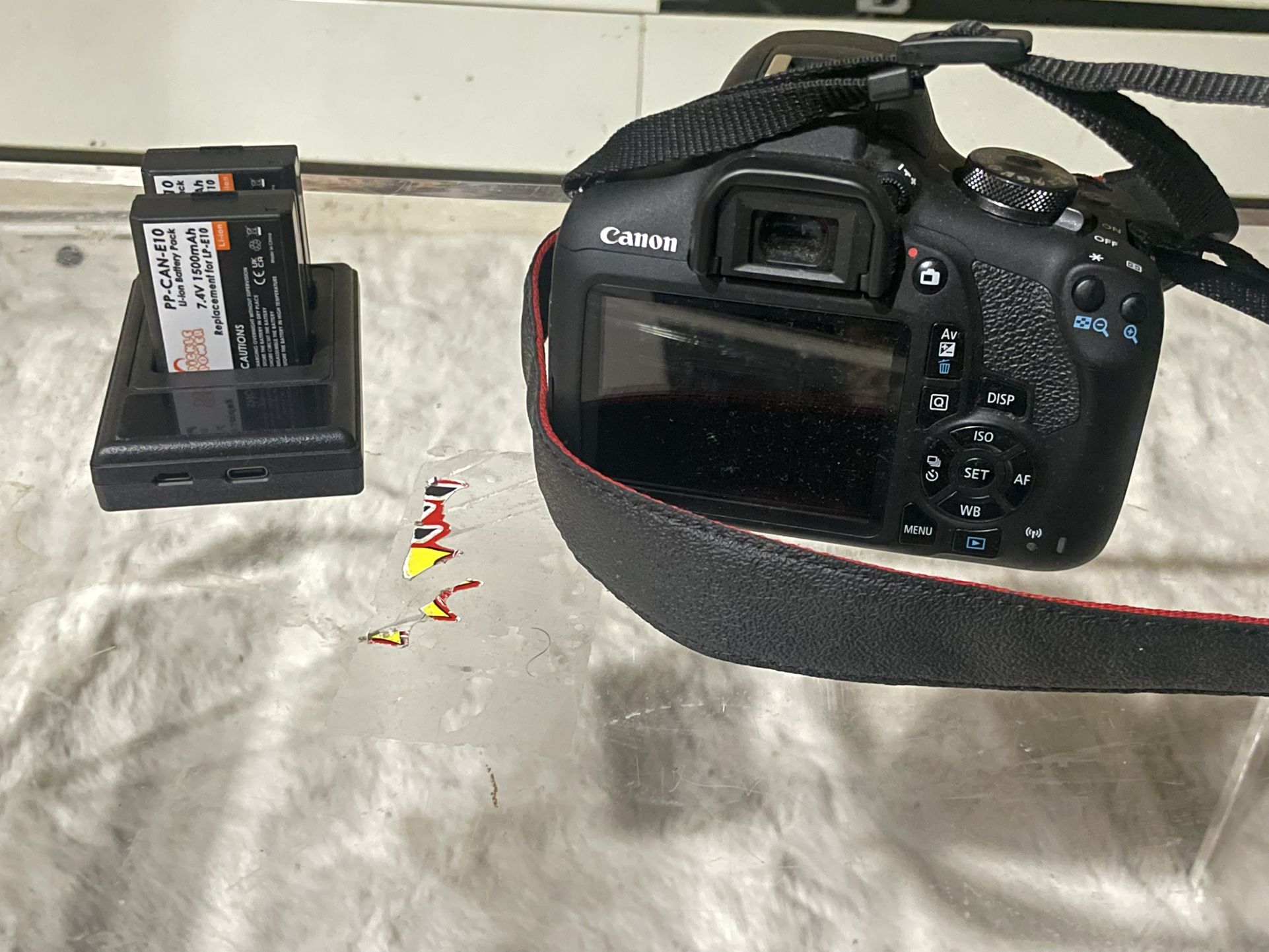 Canon EOS Rebel T7 DSLR CAMERA WITH 18-55 MM Lens, Full HD Video