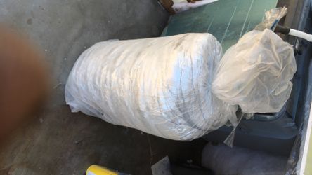 Flexible duct 10 inches x 25 feet.  R4. Two available.