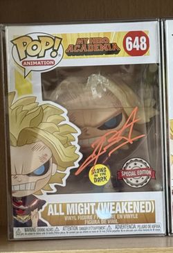 My Hero, Academia And Black Clover, Sealed Funko Pops