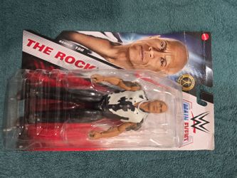 WWE Main Event Series 156 The Rock Action Figure
