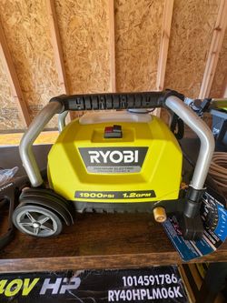 Brand new 1900 PSI 1.2 GPM Cold Water Wheeled Corded Electric Pressure Washer