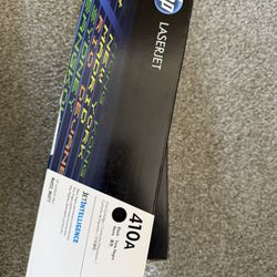 HP 410X Black Toner Cartridge, brand new, unopened box