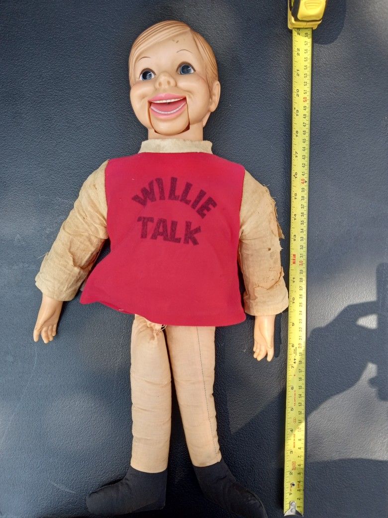 1970's Willie Talks Doll