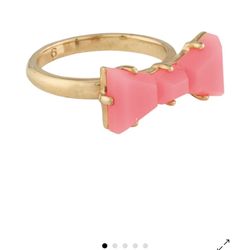 Kate spade Resin Bow Cocktail Ring 