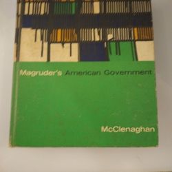 Magruders American Government. 1969 Edition  [Allyn And Bacon]