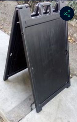 Plasticaid Delux Signicaid A-frame Sign