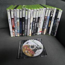 21 Xbox 360 Games lot - modern warfare, need for speed, fable 2, much more