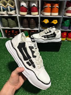 Amiri Skeleton Shoes white / black