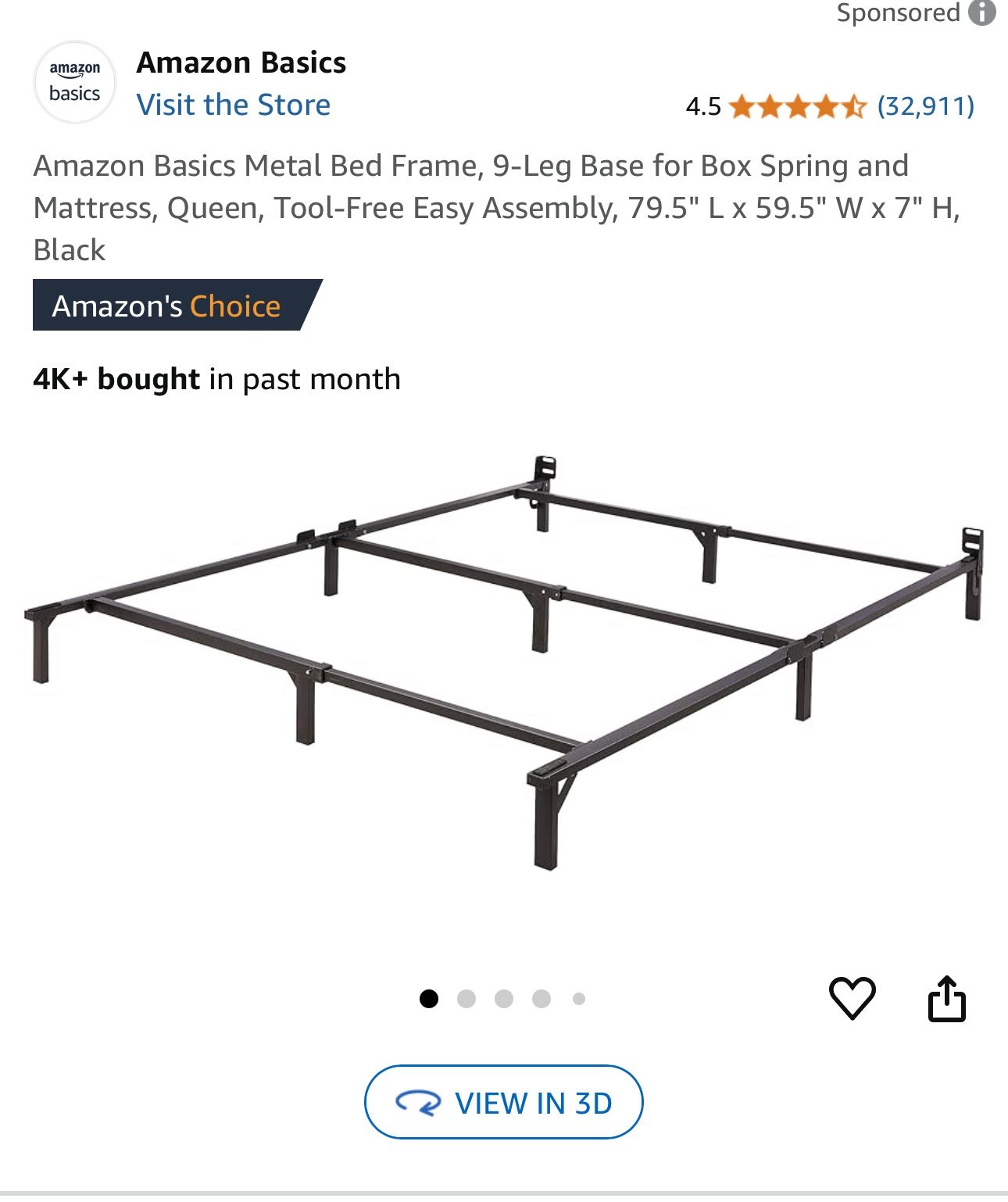 Twin Bed Frame