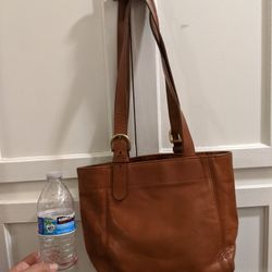 Coach Leather Tote Bag