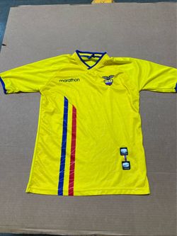 Vintage MARATHON Ecuador National Team 90s Y2K Jersey Men’s M RARE