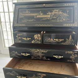 Estate Sale Oriental Secretary desk In Great Condition $150