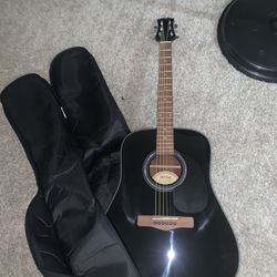 Acoustic Guitar And Case For Sale