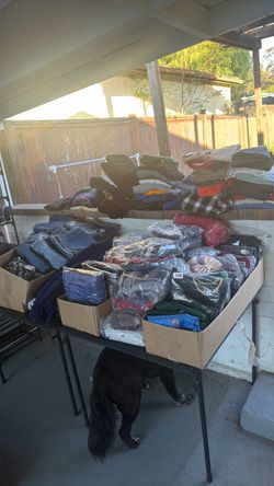 Bulk Lot New & Used Reseller Clothing + Hats