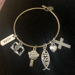 But First Pray Charm Bangle