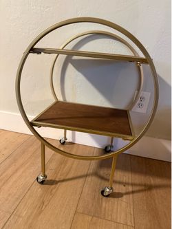 MCM Inspired Bar Cart