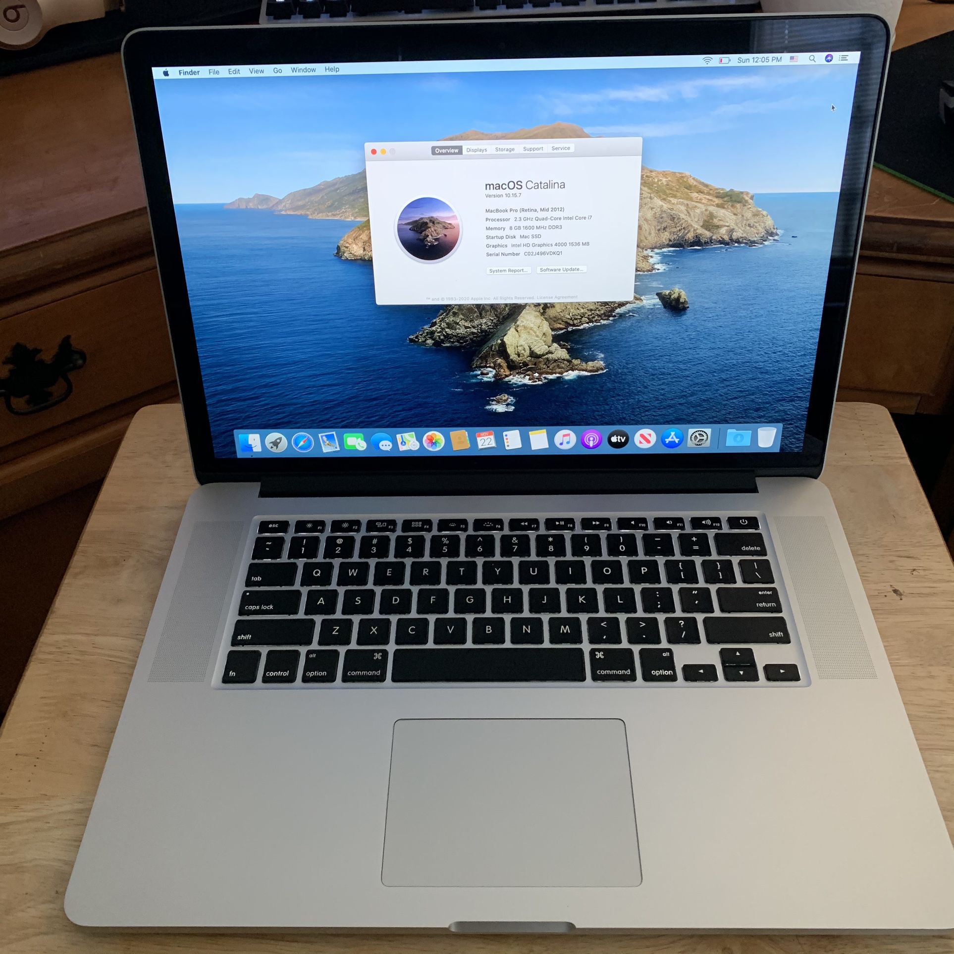 MacBook Pro 15” Retina Quad Core I7