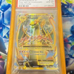 Pokemon Evolutions M Charizard EX (Full Art)  101/108 PSA PSA 10