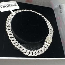 Pandora bracelet size 7.9in